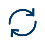 two arrows in a circle